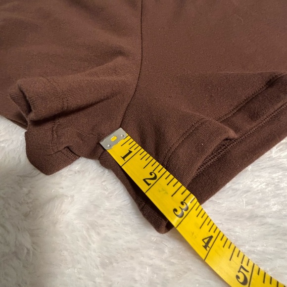Victoria’s Secret new tag brown fleece lounge shorts Size Small - Picture 7 of 8